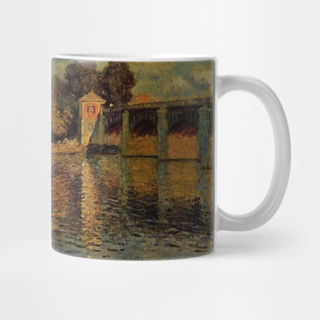 Monet Claude The Railway Bridge by RetroSalt